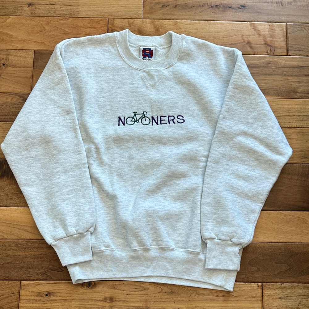 Vtg Rugged Sweats Nooners cycling sweatshirt